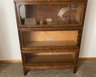 Antique Globe Wernicke Barrister Bookcase