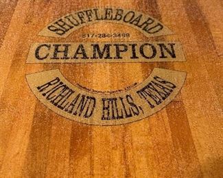 Richland Hills Champion 22' Regulation Shuffleboard from Alkar Billiards