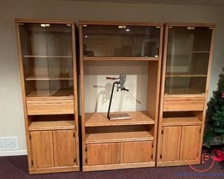 Oak Entertainment Center