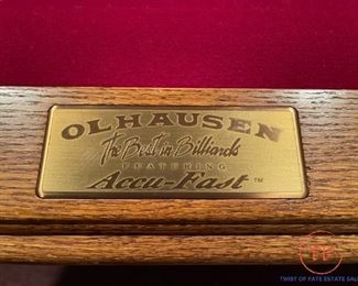 OLHAUSEN Accu-Fast Pool Table with Ping Pong Table Topper from Alkar Billiards