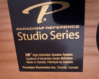 Paradigm Studio Series Speakers with Subwoofer (LCR) 3.1