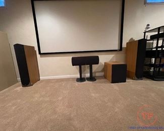 Paradigm Studio Series Speakers with Subwoofer (LCR) 3.1