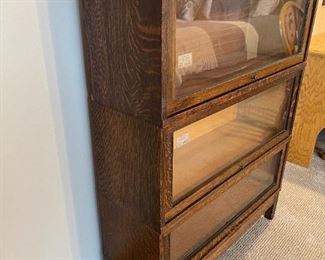 Antique Globe Wernicke Barrister Bookcase