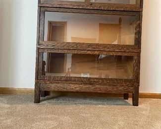 Antique Globe Wernicke Barrister Bookcase