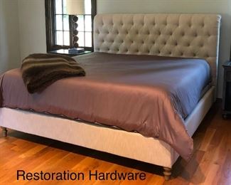 RH King  "Chesterfield" Bed