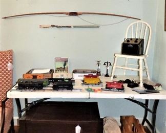 1950's Lionel Train Set, with Transformer & track, American Flyer Cars