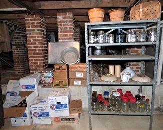Canning jars, etc