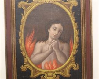 Oils Purgatory Estimate for the pair $2000 Bid $300