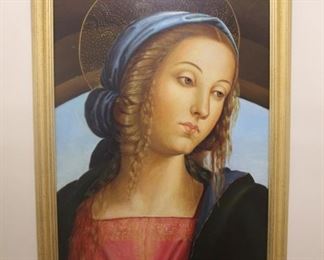 Oil by Sanchez Estimate $2500 Bid $500