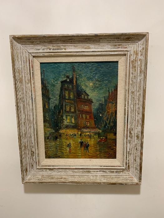 Konstantin Alexievitch Korovine (1861-1939) Born in Moscow and well known for his Impressionist paintings. Estimate $15,000-$20,000 Bid $5000