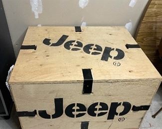 Large JEEP Shipping Crate
