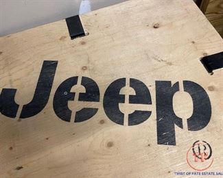 Large JEEP Shipping Crate