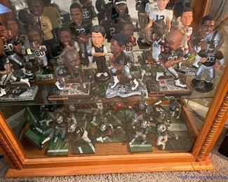 Raiders Football Team Limited Edition Bobble Heads 