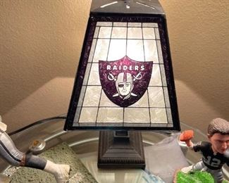 Raiders Table Lamp