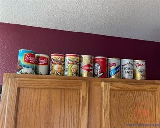 Vintage Beer Can Collection