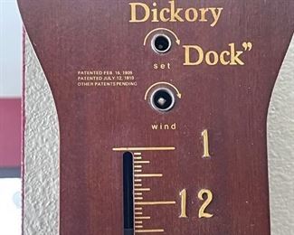 Dickory Dickory Dock Mouse Wall Clock by Horolvar