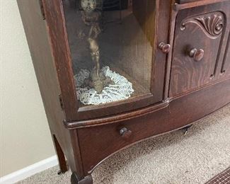 Antique Tiger Oak Sideboard