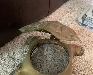 Antique Turtle Saloon Spittoon