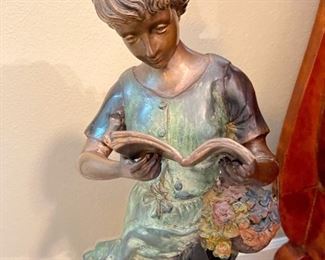 Bronze Statue - Flower Girl