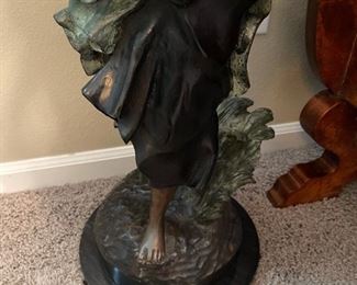 Bronze Statue - Flower Girl