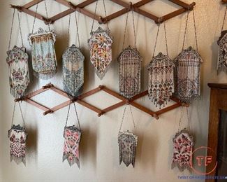 MANDALIAN Art Deco Flapper Mesh Purse Collection