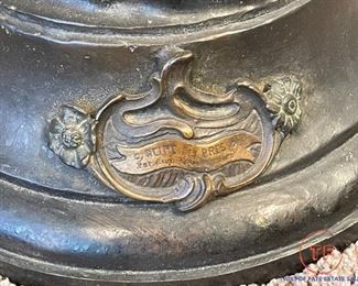 36” Bronze Statue After AUGUST MOREAU - “Reine des Pres”