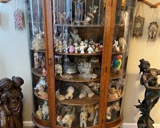 Antique Curio / Display Cabinet