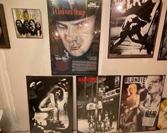 Vintage Movie and Music Posters