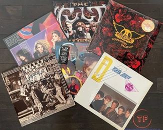 Vintage 1980's Record Vinyl LP Collection