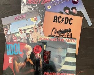 Vintage 1980's Record Vinyl LP Collection