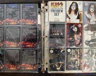 Limited Edition KISS Preview Trading Card Set