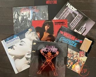 Vintage 1980's Record Vinyl LP Collection