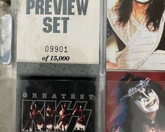 Limited Edition KISS Preview Trading Card Set