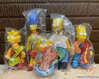 1980's Collection of SIMPSON'S Toys
