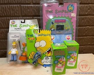 1980's Collection of SIMPSON'S Toys