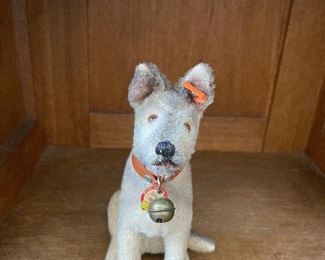 Antique STEIFF Stuffed Dog