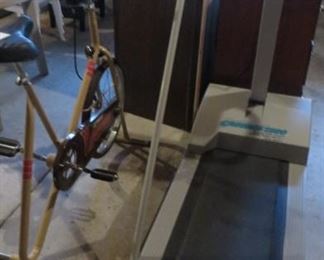Treadmill, Exercise Bike