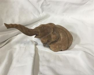 Hand carved.