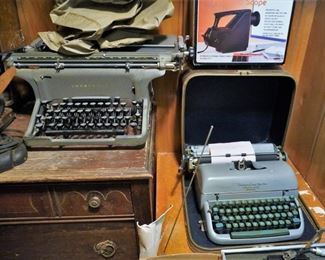 Vintage typewriters