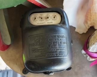 Old electric meters