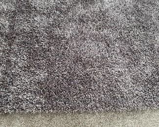 GRAY SHAG RUG