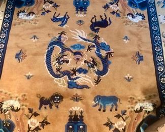 Antique Chinese rug