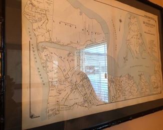 Vintage maps of Northport/Huntington