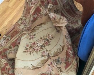 Needlepoint rug