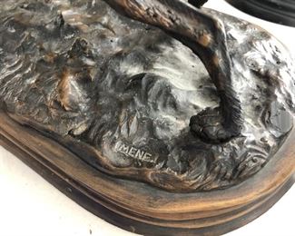 Pierre Jules Mène bronze sculpture