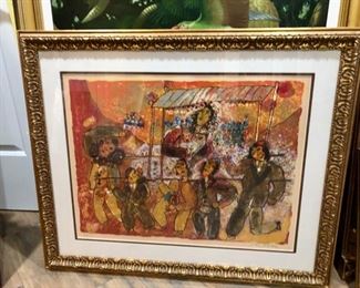Theo Tobiasse hand signed AP