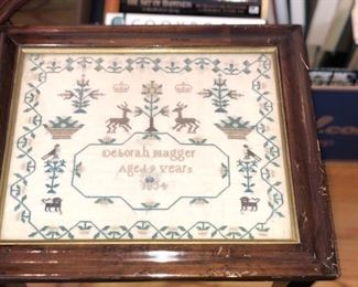 Antique sampler - 1836