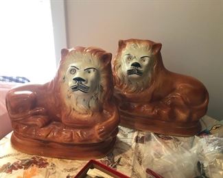 Staffordshire lions