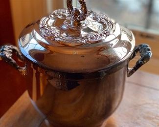 silverplate ice bucket