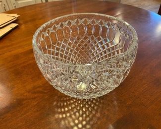 large crystal bowl